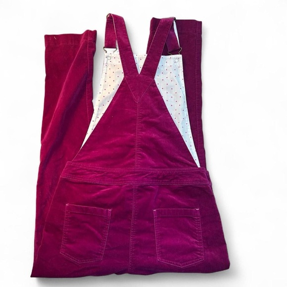 💖 Boden Pink Velvet Overalls | Girls 11–12Y | Sequin Star 💫 - Picture 6 of 8